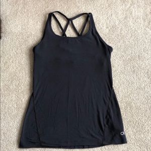 Gapfit breathe strappyback workout top w rem pads